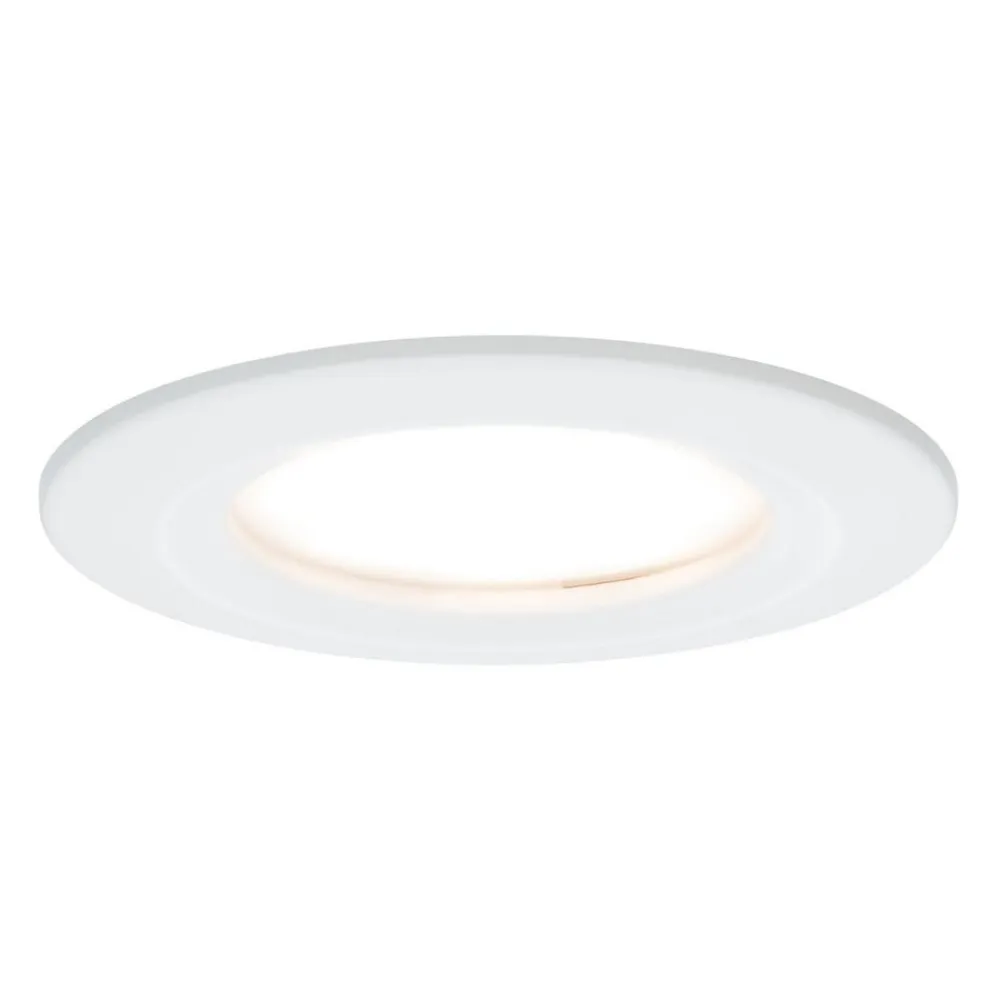 sæt med 3 LED-spots Slim Coin, dæmpbar, hvid^Paulmann Hot