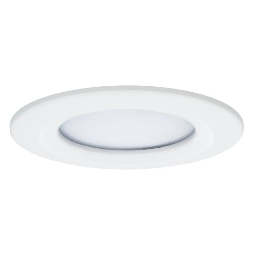 sæt med 3 LED-spots Slim Coin, dæmpbar, hvid^Paulmann Hot