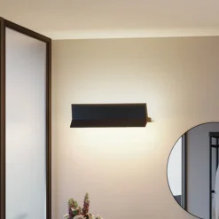 Paulmann Stine LED wallwasher 3-trins dæmp, sort