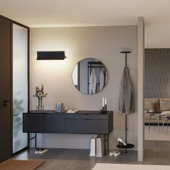 Paulmann Stine LED wallwasher 3-trins dæmp, sort