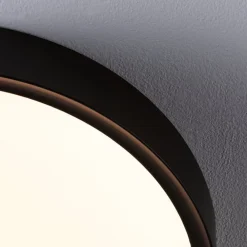 Paulmann Tega LED-loftlampe IP44 CCT sort