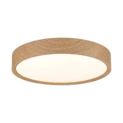 Paulmann Loftlamper>Tega LED-loftlampe IP44 CCT træ