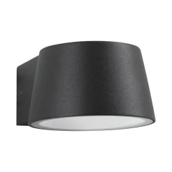 Paulmann udendørs LED-væglampe Capea, antracit, aluminium, IP44