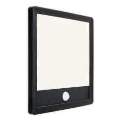 Paulmann Væglampe Med Sensor|Væglamper>udendørs LED-væglampe Lamina, sort, sensor, IP44