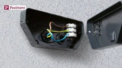 udendørs LED-væglampe Azalena, sensor, hvid^Paulmann Online