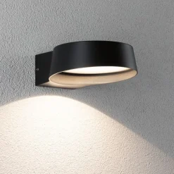 Paulmann Væglamper>udendørs LED-væglampe Capea Grand antracit 16 cm IP44