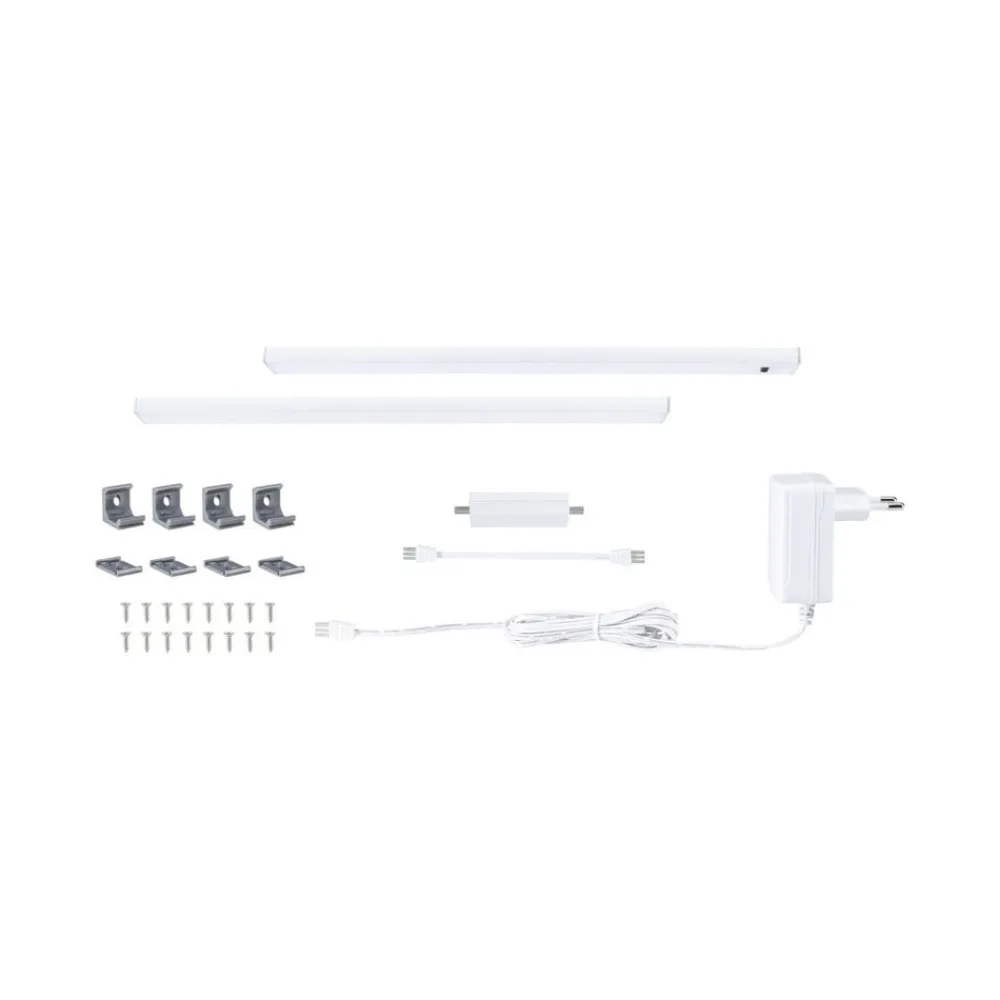 Paulmann underskabslampe Inline 2-startsæt hvid 35 cm 830
