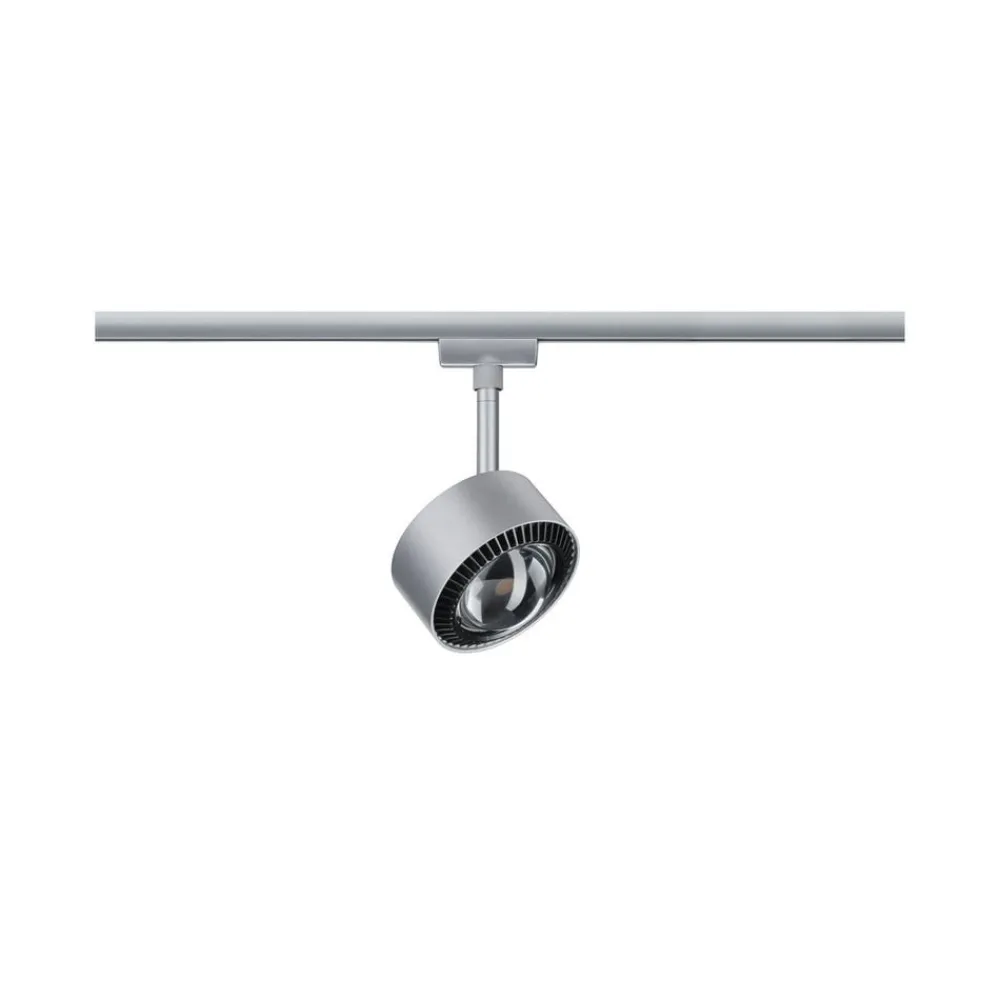 Paulmann URail Aldan LED-spotlight, mat krom, metal, CCT