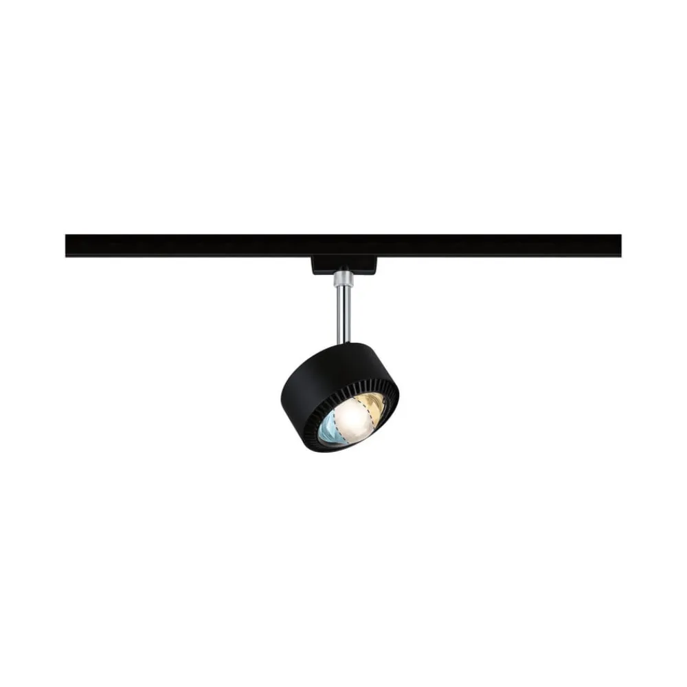 Paulmann URail Aldan LED-spotlight, sort mat, metal, CCT
