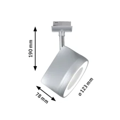 URail Arena spot krom, kan dæmpes 2.700 K^Paulmann Clearance