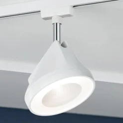 Paulmann Skinnesystem>URail Arena spot hvidt kan dæmpes 2.700 K