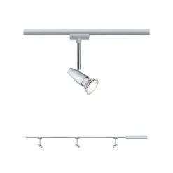 Paulmann URail Barelli basissæt med 3 spots, krom