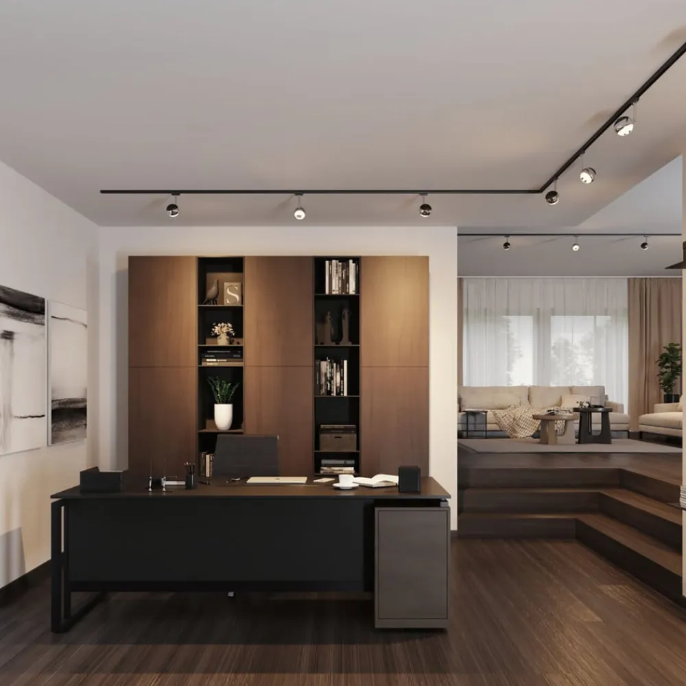 Paulmann Skinnesystem>URail Capsule II spot 2700K sort/krom