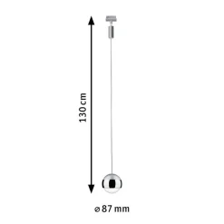 Paulmann URail Capsule II pendel 4.000 K krom