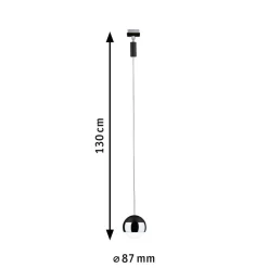 URail Capsule II pendel 2.700K sort^Paulmann Outlet
