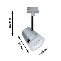 URail Cone spot RGBW, mat krom, ZigBee^Paulmann