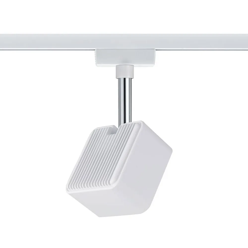 URail Cube LED-spot, dæmpes 2.700 K hvidt^Paulmann