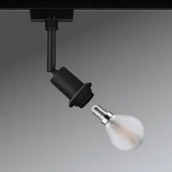 URail DecoSystems Spot E14 sort mat^Paulmann Discount