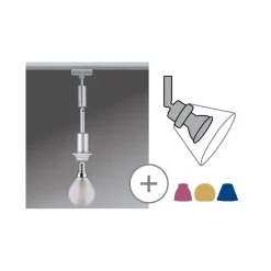 URail DecoSystems pendel E14, mat krom^Paulmann Hot