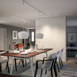 Paulmann URail 2Easy Basic pendel, hvid