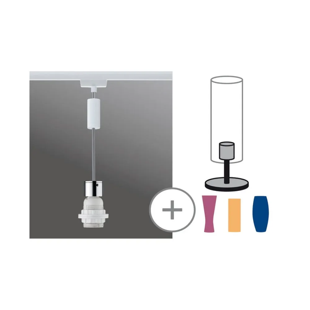 Paulmann URail 2Easy Basic pendel, hvid