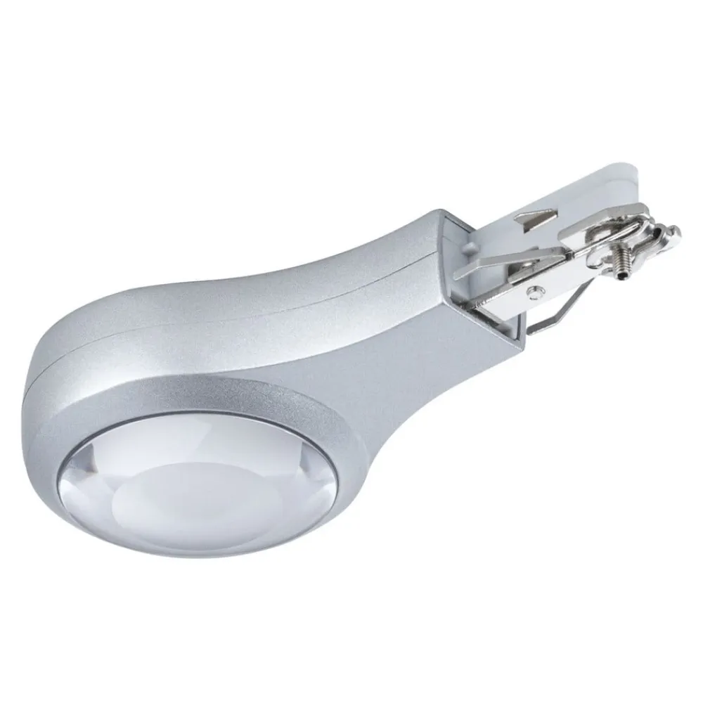 Paulmann Skinnesystem>URail End Cap LED-slutstykke, mat krom