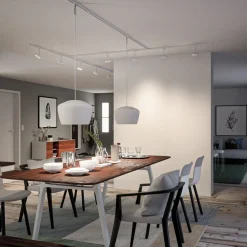 Paulmann URail endekappe, 2 stk. hvid