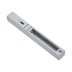 Paulmann URail ende-strømforsyning, mat krom