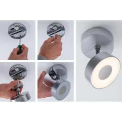 Paulmann URail føder til enkeltspot, mat krom