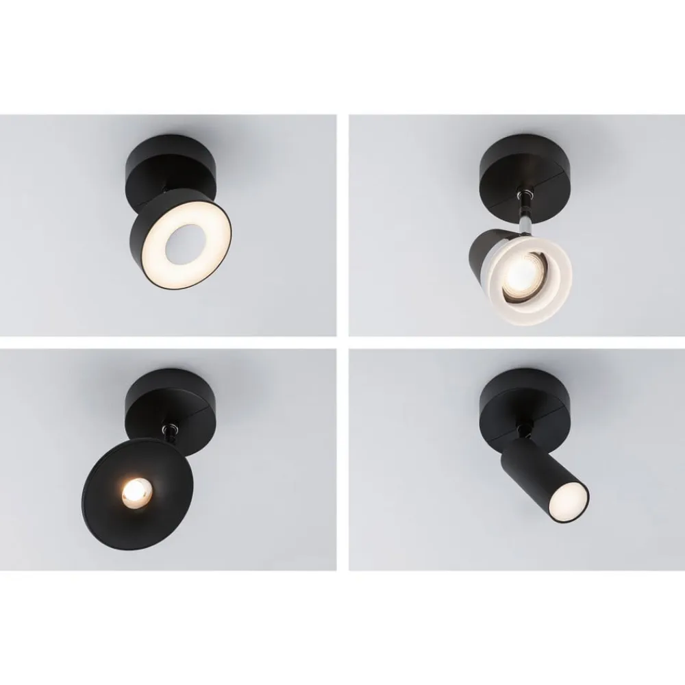 Paulmann Skinnesystem>URail føder til enkeltspot, mat sort