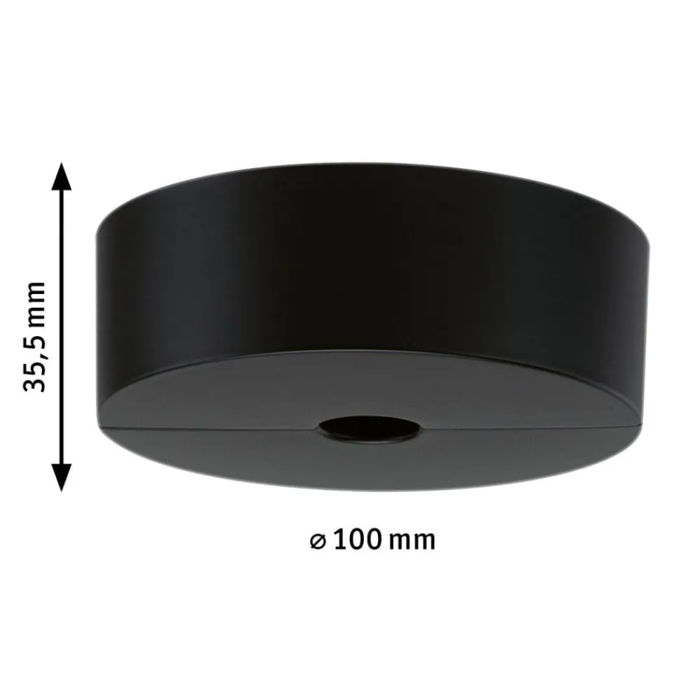 Paulmann Skinnesystem>URail føder til enkeltspot, mat sort