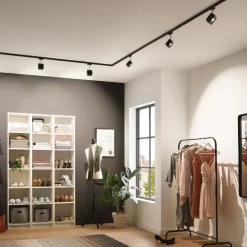 Paulmann URail Flex-stik sort mat