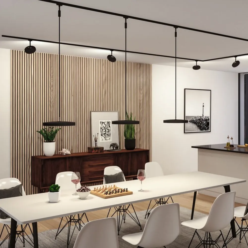 Paulmann URail Hildor LED-pendel 3.000K sort