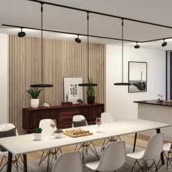 URail Hildor LED-spot sort 4.000K^Paulmann