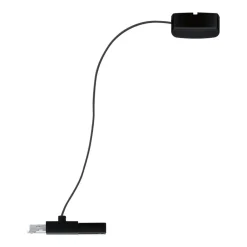 Paulmann Skinnesystem>URail kabelindføring, sort mat, 2 m