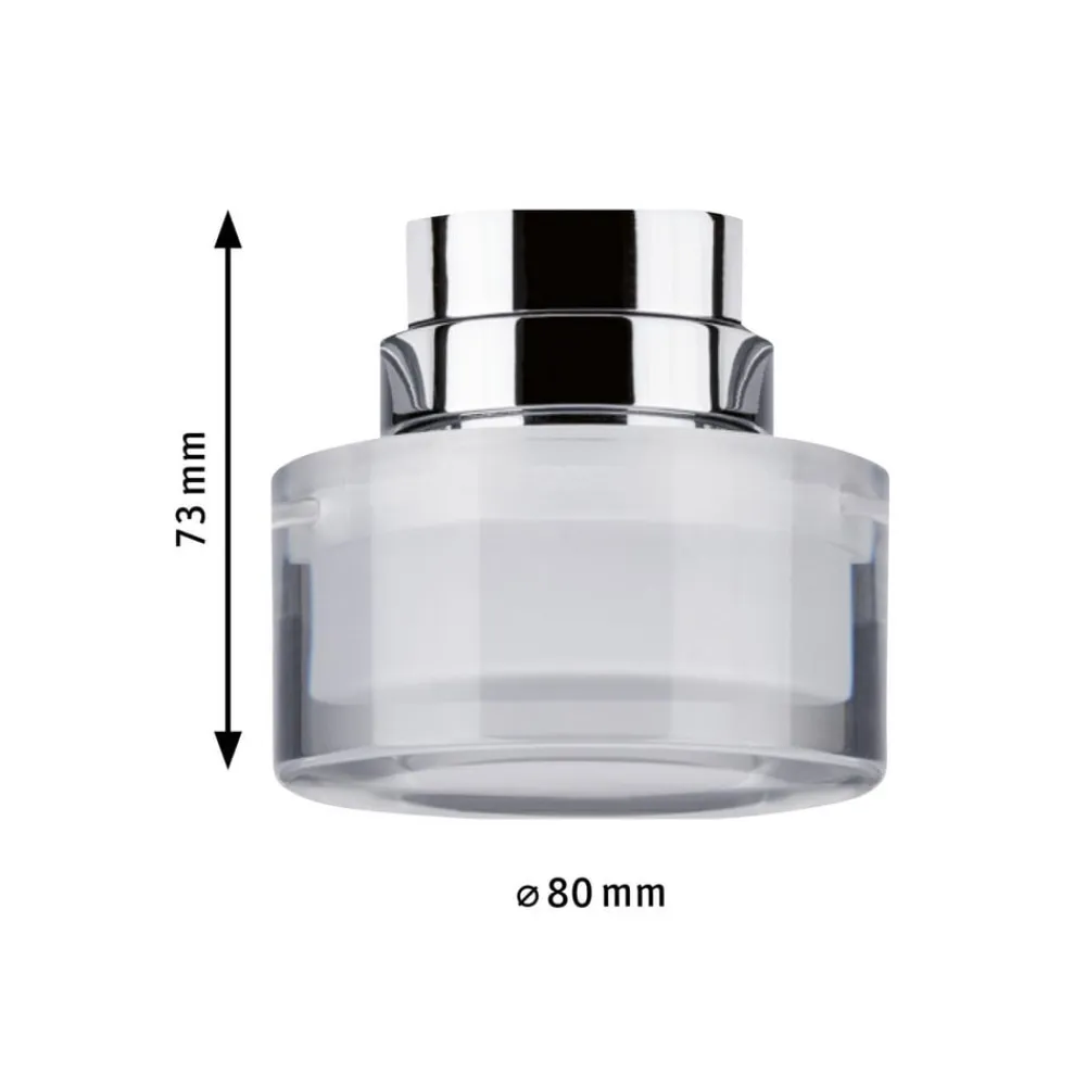 Paulmann Skinnesystem>URail LED-armatur Topa Dot 2.700K