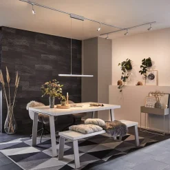 Paulmann URail LED-pendellampe Lento mat krom