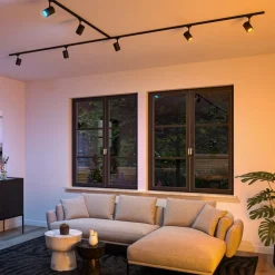 Paulmann URail LED-spot Luxe Zigbee sort mat GU10