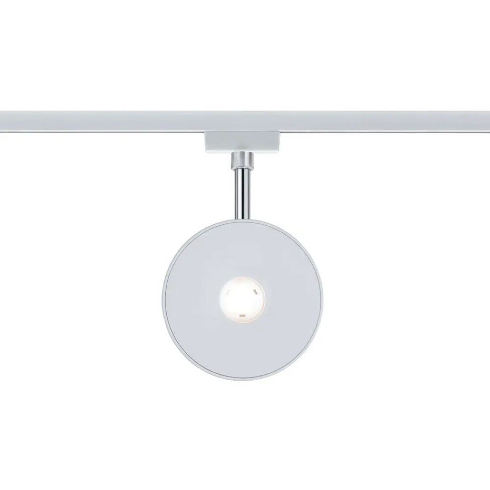 Paulmann Skinnesystem>URail LED-spot Sphere 2,700K krom