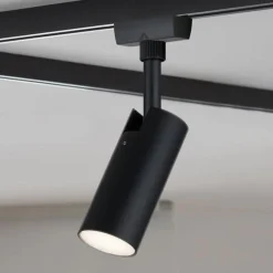 Paulmann Skinnesystem>URail LED-spot Tubo sort 3.000 K