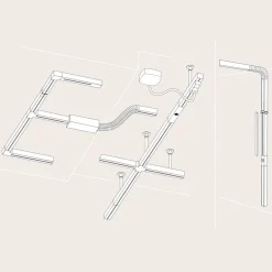Paulmann URail ledtilkobling, mat sort