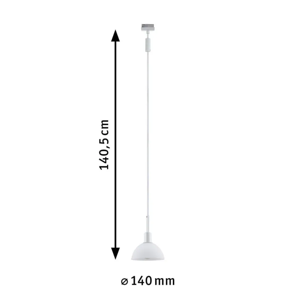 URail pendel Sarrasani, hvid/opal^Paulmann Best