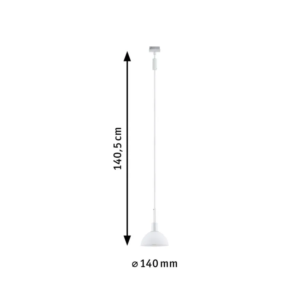 URail pendel Sarrasani, hvid/opal^Paulmann Best