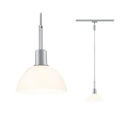 Paulmann URail pendel Sarrasani, mat krom/opal