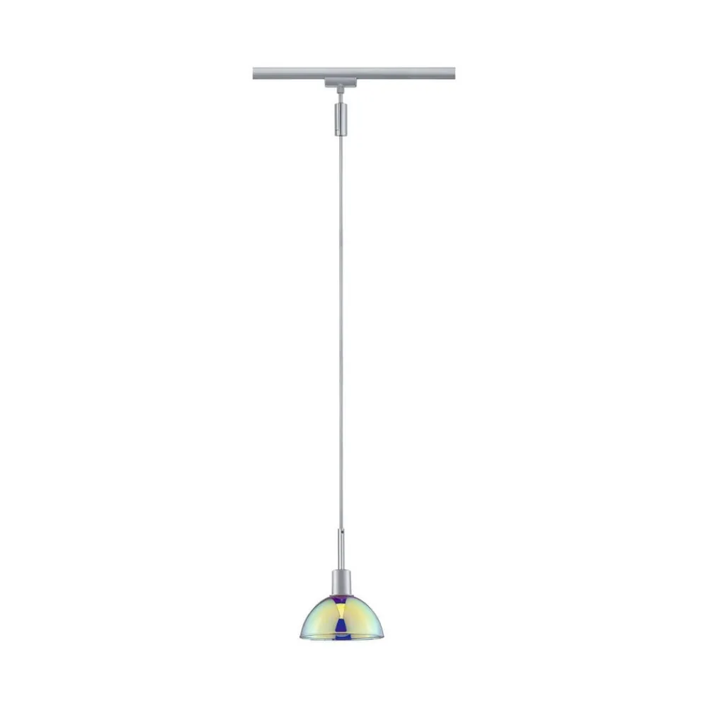 Paulmann Skinnesystem>URail pendel Sarrasani, mat krom/dikroisk