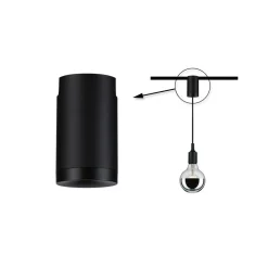 Paulmann URail pendeladapter Universal 100 W sort
