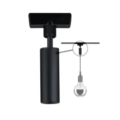 URail pendeladapter Universal 50 W sort^Paulmann New