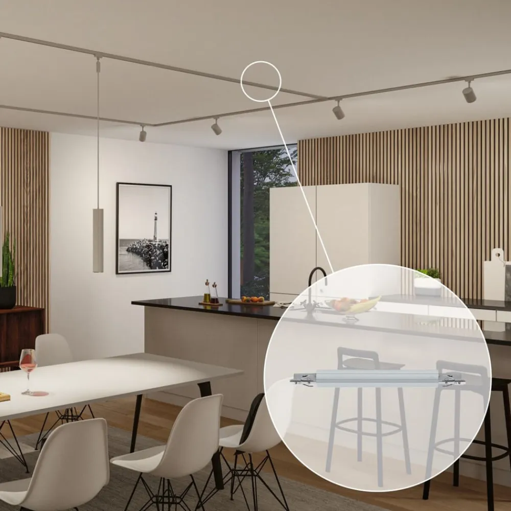 Paulmann Skinnesystem>URail skinneadapter Zigbee Dæmp/Switch krom mat