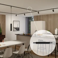 URail skinneadapter Zigbee Dæmp/Switch sort^Paulmann Outlet