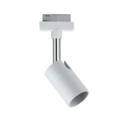 URail skinnespot Pure I, hvid mat, GU10, metal^Paulmann